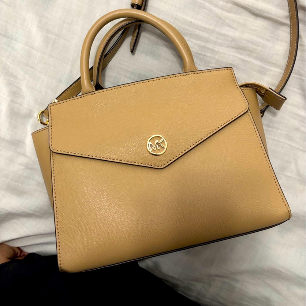 Michael Kors Tan Leather Handbag